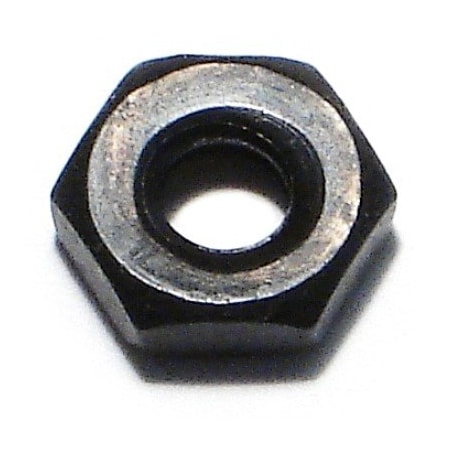 Midwest Fastener Hex Nut, #10-24, Steel, Black Oxide, 20 PK 34163
